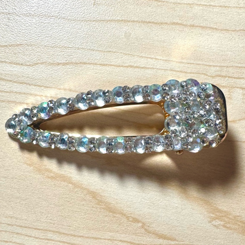 Sparkling Crystal Hair Clip